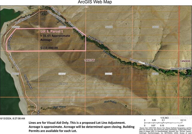 LOT3, PARCEL1 Rock Creek Rd, Weiser, ID 83672