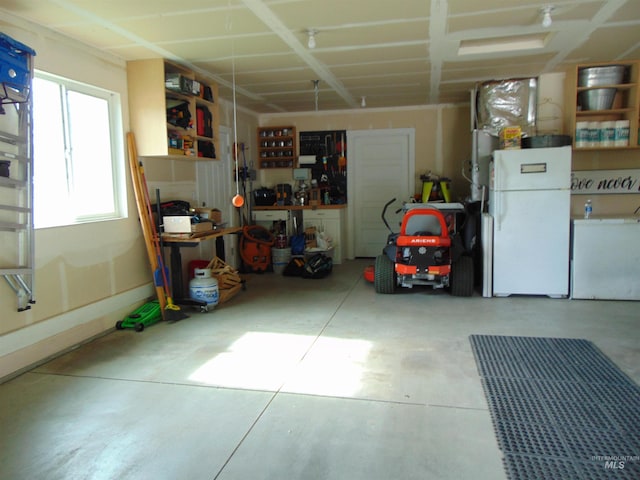 983 S St, Vale, OR 97918 - garage featuring freestanding refrigerator