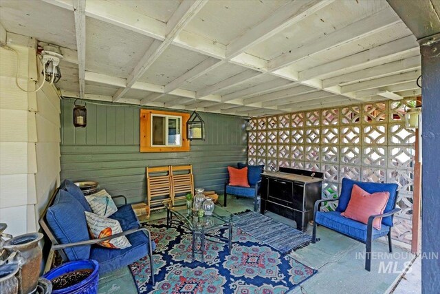 1315 E Lincoln Ave, Nampa, ID 83686 - view of patio / terrace featuring an outdoor hangout area
