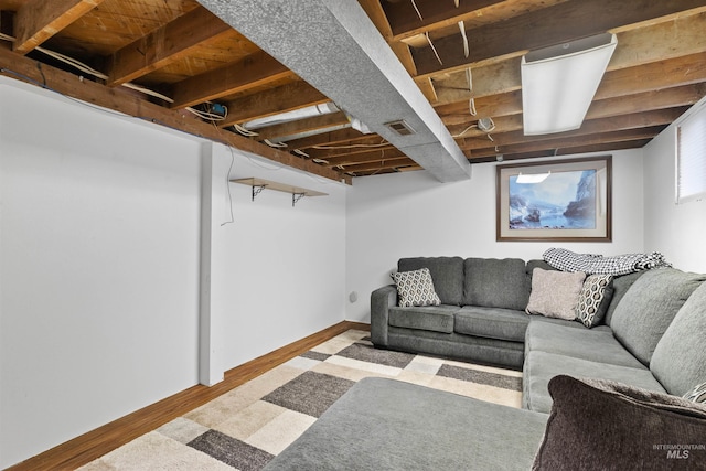 403 29th, Lewiston, ID 83501 - living area with wood finished floors