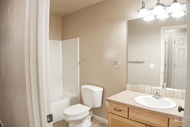 1155 Caswell Ave W, Twin Falls, ID 83301 - full bath featuring vanity, shower / tub combination, and tile patterned floors