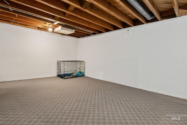 1713 12th St, Lewiston, ID 83501 - finished below grade area featuring carpet floors