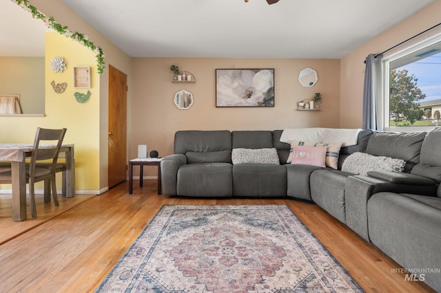 1713 12th St, Lewiston, ID 83501 - living room featuring wood finished floors