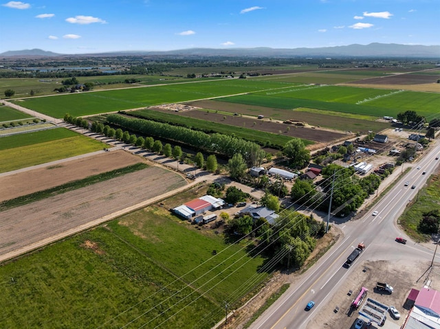 20035 Franklin Rd, Nampa, ID 83687 - overview of rural landscape featuring farmland and a mountain backdrop