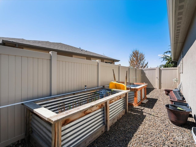 view of patio / terrace with fence