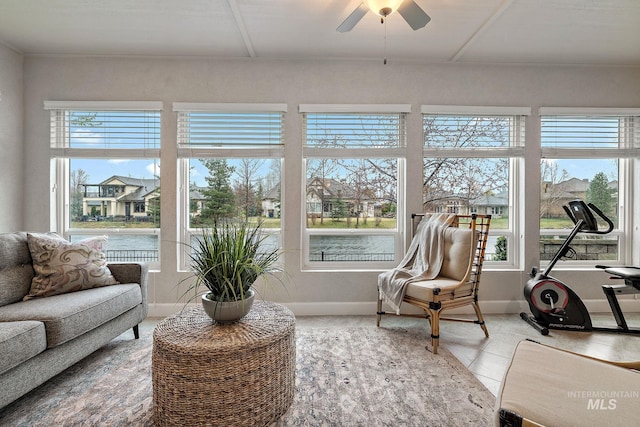 724 E Lakebrook Ln, Eagle, ID 83616 - sunroom / solarium featuring plenty of natural light and a residential view