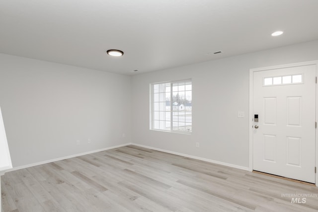 672 S Jayo Ct, Emmett, ID 83617 - unfurnished room featuring light hardwood / wood-style flooring