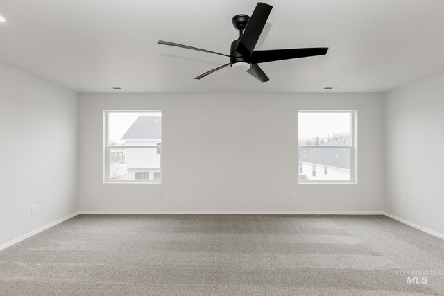 672 S Jayo Ct, Emmett, ID 83617 - carpeted empty room featuring ceiling fan and a textured ceiling