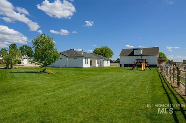27985 Gray Sage Rd, Caldwell, ID 83607 - view of yard featuring a playground