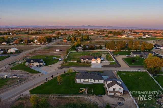 27985 Gray Sage Rd, Caldwell, ID 83607 - aerial view of property and surrounding area with nearby suburban area