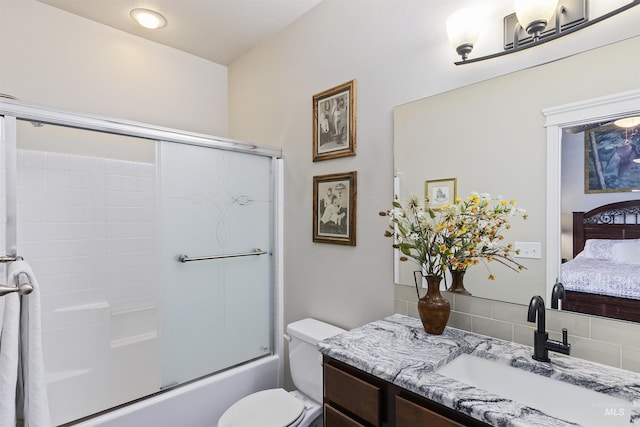 1011 Lynx, Jerome, ID 83338 - full bathroom with vanity, connected bathroom, and enclosed tub / shower combo