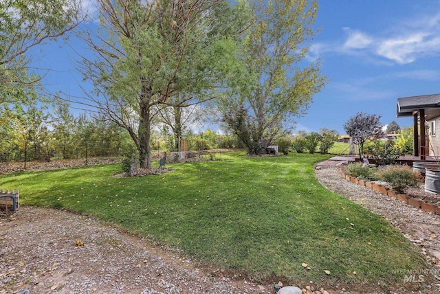 view of yard