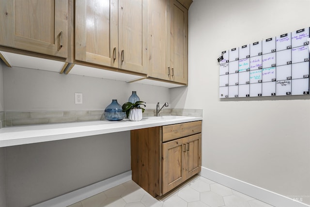 3067 N Sun City Ave, Star, ID 83669 - kitchen with light countertops and light tile patterned flooring