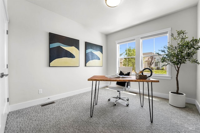 3067 N Sun City Ave, Star, ID 83669 - office area featuring carpet floors and baseboards