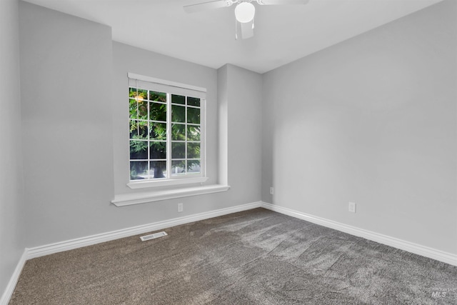 4104 Iris Ct, Nampa, ID 83687 - empty room featuring carpet flooring, baseboards, and a ceiling fan