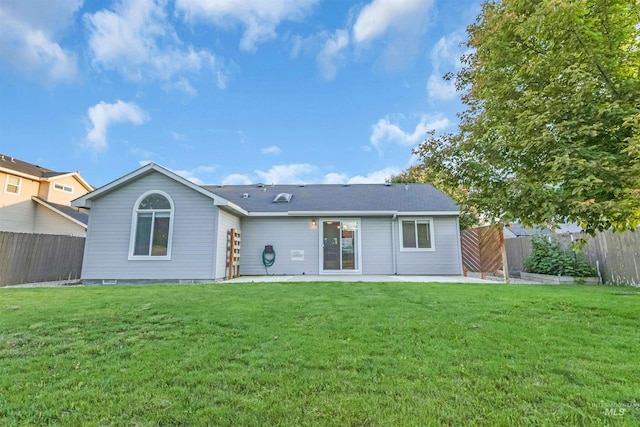 4104 Iris Ct, Nampa, ID 83687 - rear view of house with a patio