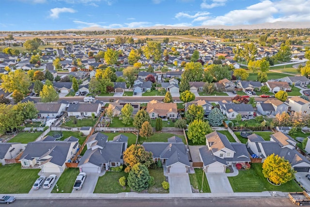 4104 Iris Ct, Nampa, ID 83687 - aerial perspective of suburban area