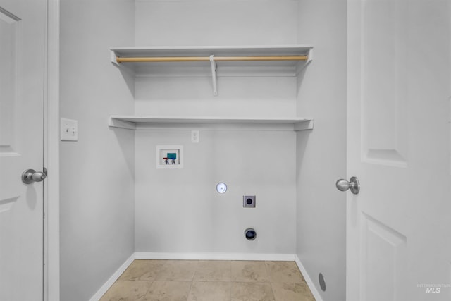 4104 Iris Ct, Nampa, ID 83687 - laundry room featuring hookup for a washing machine, electric dryer hookup, baseboards, and gas dryer hookup