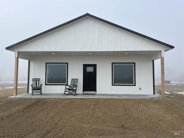 view of rear view of house