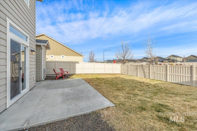 7566 W Corona Dr, Boise, ID 83709 - view of yard with a patio area