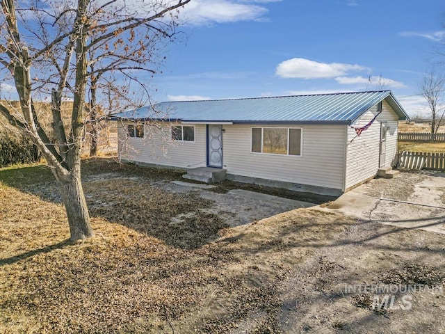 view of ranch-style house