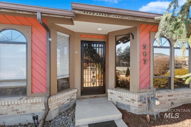 view of property entrance