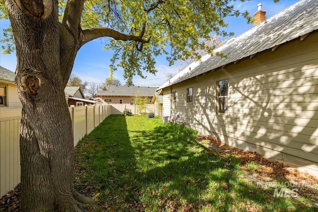 803 4th St S, Nampa, ID 83651 - view of yard with a fenced backyard