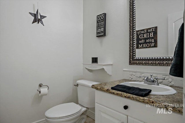2873 W Wind Dr, Eagle, ID 83616 - bathroom with vanity and toilet