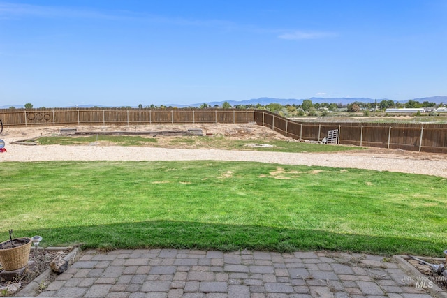 120 S Marko Ln, Kuna, ID 83634 - view of yard with a mountain view