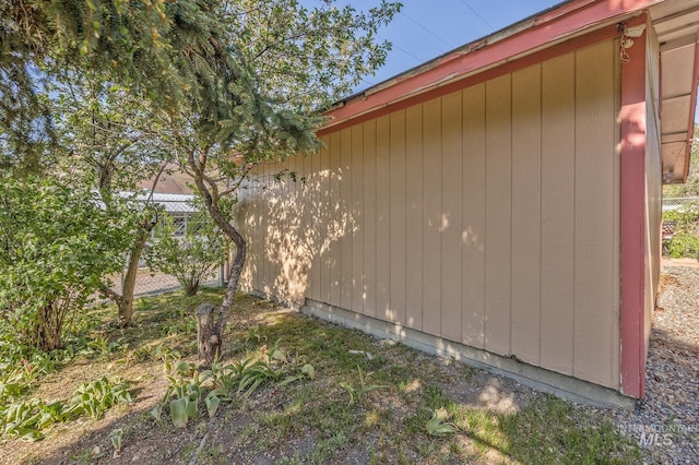 view of side of home