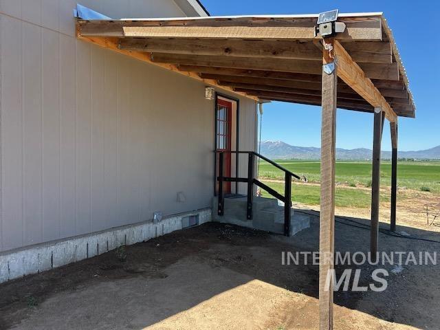 16 E 300 S Unit 16E 300S, Fairfield, ID 83327 - view of patio featuring a mountain view
