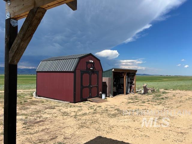 16 E 300 S Unit 16E 300S, Fairfield, ID 83327 - view of shed featuring a view of rural / pastoral area