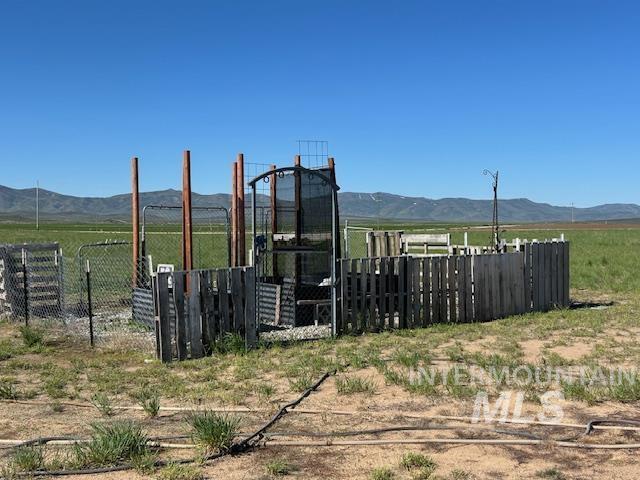 16 E 300 S Unit 16E 300S, Fairfield, ID 83327 - view of yard with a mountain view and a view of rural / pastoral area