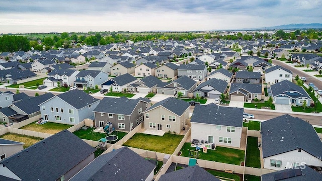 7666 E Lightfoot St, Nampa, ID 83687 - aerial view of residential area