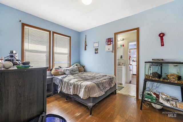 706 Utah St, Gooding, ID 83330 - bedroom with wood finished floors