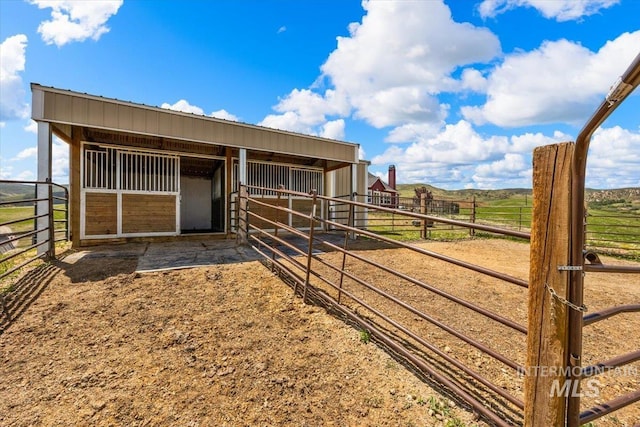 160 Summit Ridge Rd, Horseshoe Bend, ID 83629 - horse barn with a view of rural / pastoral area