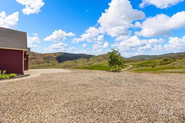 160 Summit Ridge Rd, Horseshoe Bend, ID 83629 - view of yard featuring a mountain view