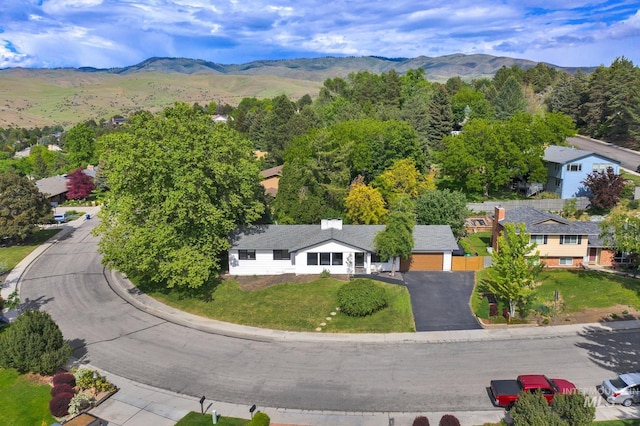 713 E Harcourt Rd, Boise, ID 83702 - drone / aerial view of a mountainous background