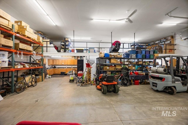3415 Marble Front Rd, Caldwell, ID 83605 - garage with a workshop area