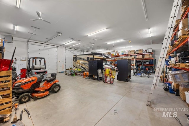 3415 Marble Front Rd, Caldwell, ID 83605 - garage with a workshop area