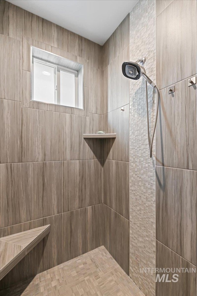 4071 S Twilight Rise Ave, Meridian, ID 83642 - full bath with a tile shower