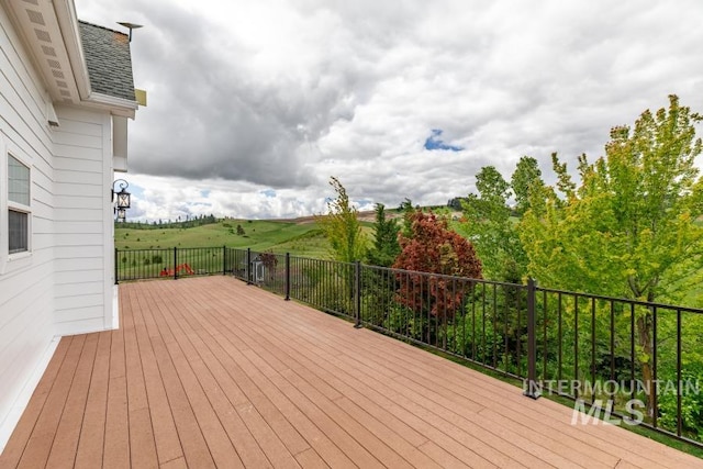 1027 Larkspur, Moscow, ID 83843 - view of wooden terrace
