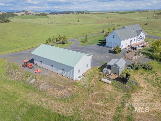 1027 Larkspur, Moscow, ID 83843 - overview of rural landscape