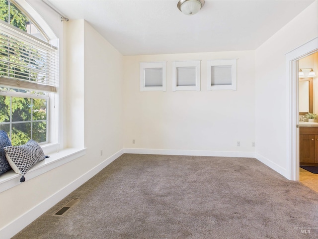 9389 W Wildbranch, Star, ID 83669 - empty room featuring carpet floors, baseboards, and a sink