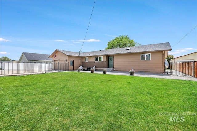 1011 Filer Ave W, Twin Falls, ID 83301 - rear view of property with a patio area