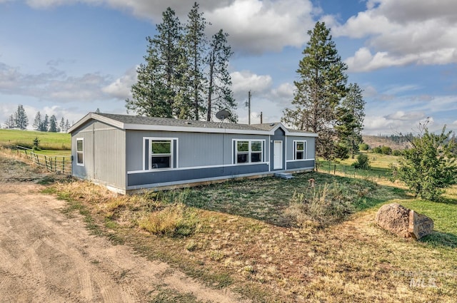 2093 Seid Creek Rd, Cambridge, ID 83610 - view of front facade featuring fence and a rural view
