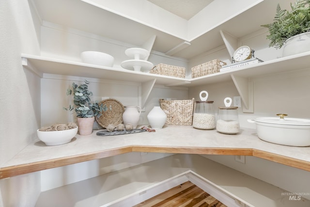 view of pantry