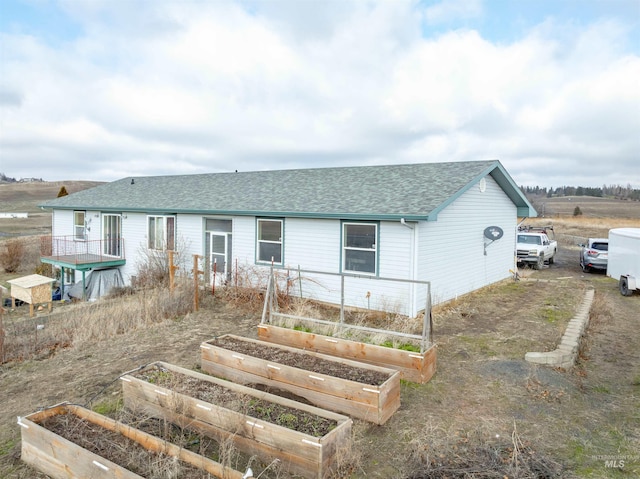 view of rear view of house