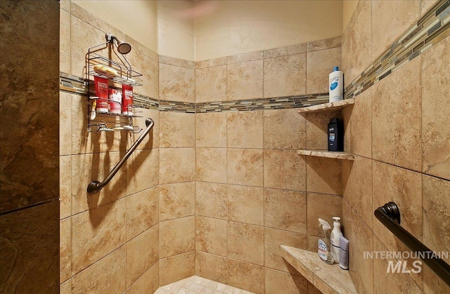 10318 W Adirondack Ct, Star, ID 83669 - bathroom featuring tiled shower
