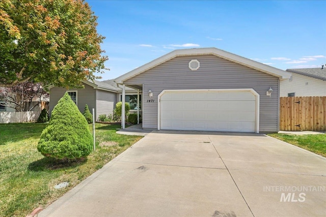 1471 Wrangler St, Twin Falls, ID 83301 - single story home featuring a garage